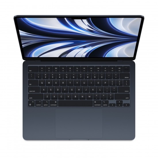 Apple MacBook Air MLY43 (Midnight) – M2 Chip 8-core CPU 8GB 512GB SSD 13.6″ IPS Retina LED Display With Backlit Magic Keyboard Touch-ID And Force Touch TrackPad - Image 3