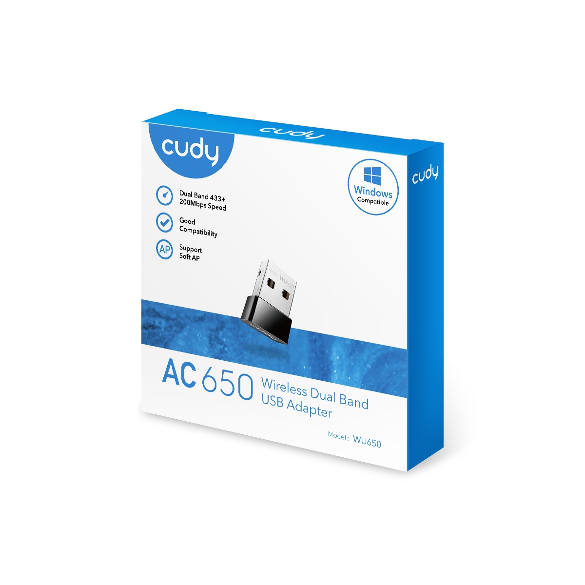 Cudy WU650 Wi-Fi Dual Band USB Adapter
