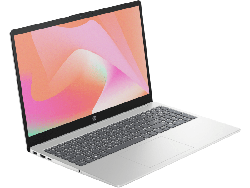HP 15 FD0020NX Core i5 13th Gen 8GB 512GB SSD 15.6″ FHD DOS Silver (International Warranty) - Image 3
