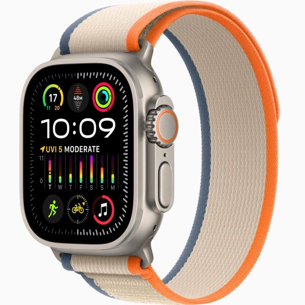 Apple Watch Ultra 2 49mm Titanium Blue Orange / Beige Trial Loop (MRF23)