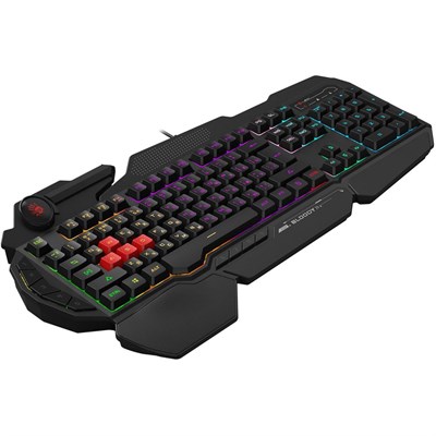 Bloody B310N Neon Gaming Keyboard - Black - Image 4